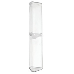 [ESAT01503030TRA] Estuche Acrilico Triangular Renart para Lápiz 15.5x3x3cm Transparente