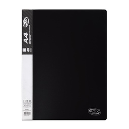 [A103008] Carpeta Adix con 40 Fundas Color Negro (A4)