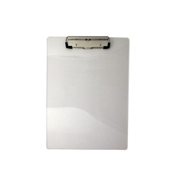 [401-FC] Anotador De Acrílico Hand Incoloro Apretador Plano (Oficio)