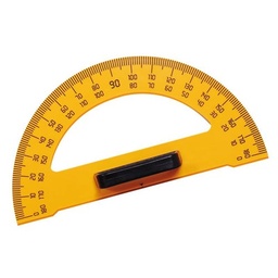 [N708002] Transportador Plástico Grande 30cm 180º x 35cm