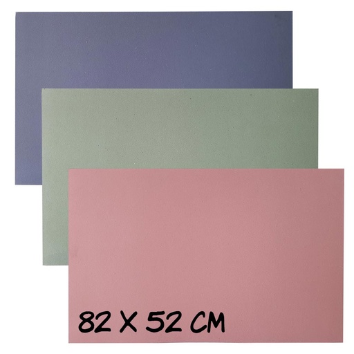 Cartón Piedra de colores 1.4mm grosor 82x52cm